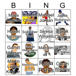 Black History BINGO Card