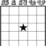 Blank Bingo 5X5 Coolest Free Printables Printable