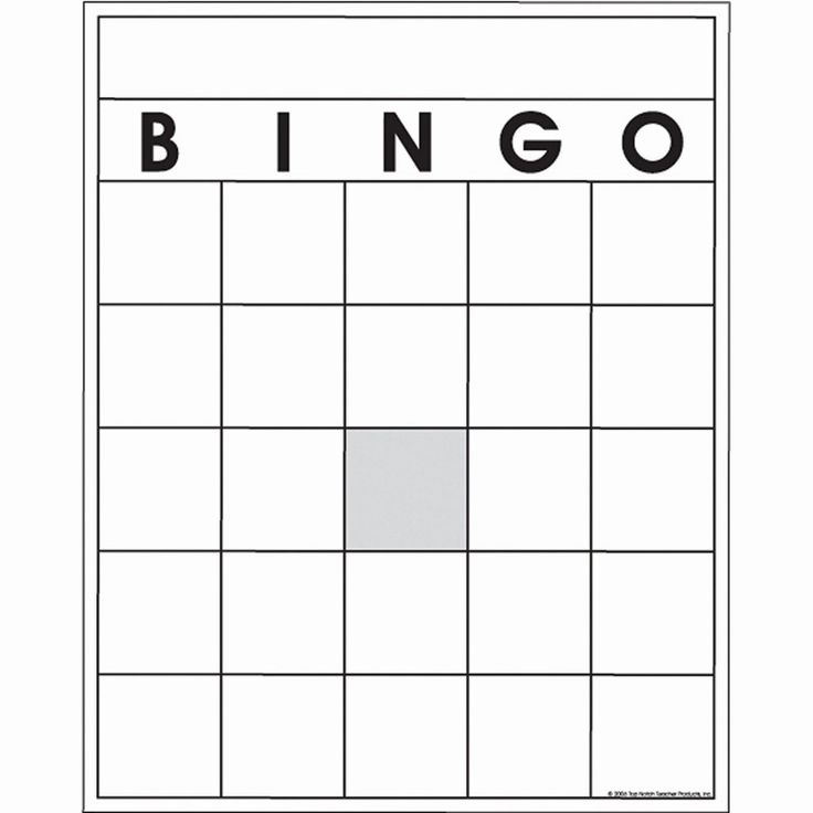 Blank Bingo Template Pdf Awesome Blank Bingo Card Template