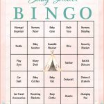 Boho Baby Shower Baby Bingo Cards Printable Download