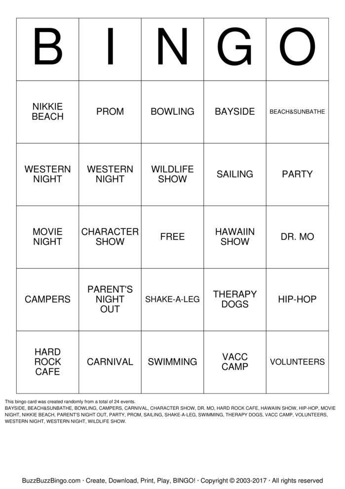 Bowling Bingo Cards To Download Print And Customize 