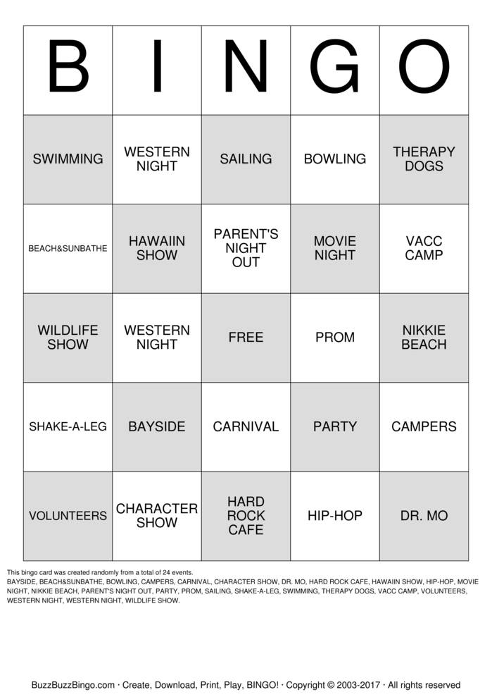 Bowling Bingo Cards To Download Print And Customize 