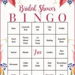 Bridal Shower Gift Bingo Cards PRINTABLE DOWNLOAD