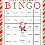 Christmas Bingo Cards Printable Download Prefilled
