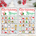 Christmas Bingo Free Printable The Denver Housewife