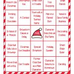 Christmas Movie Bingo