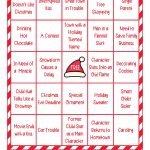 Christmas Movie Bingo