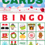 Christmas Printable Bingo Cards For Large Group up To 140