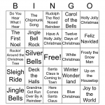 Christmas Song Bingo Card