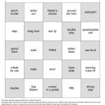 CHS Softball Bingo Cards To Download Print And Customize