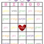 Classroom Valentine s Party Bingo Game FREE Printable