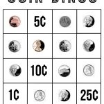 Coin Bingo Free Printable The Crafting Chicks