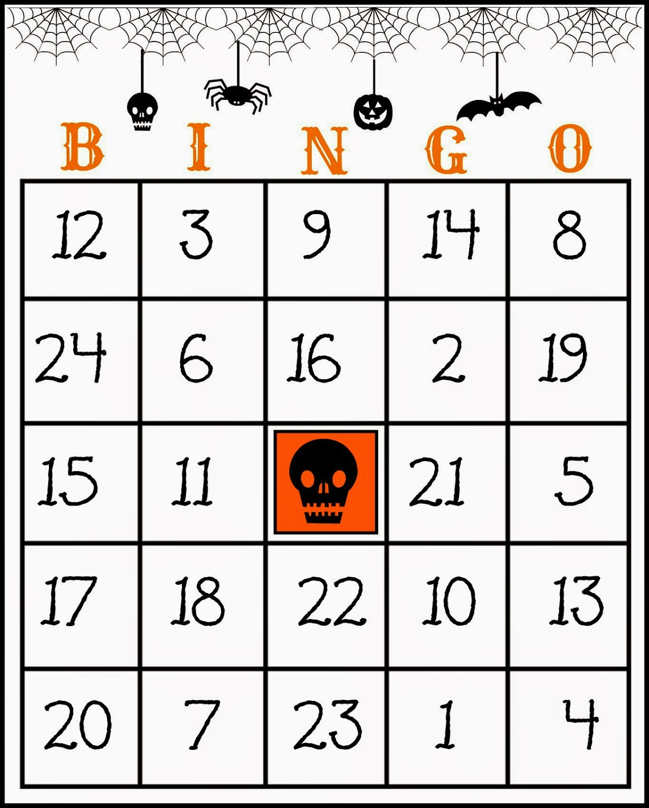 Crafty In Crosby Free Printable Halloween Bingo Game