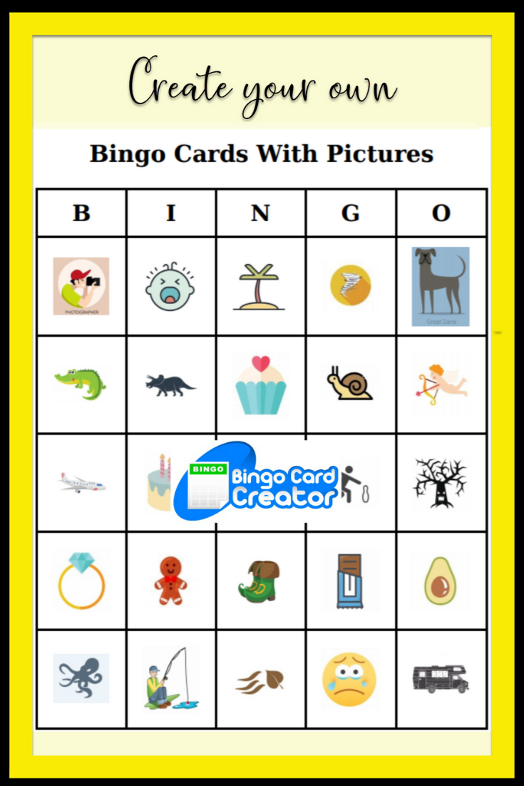 Create Your Own Bingo Cards Bingo Card Creator Free
