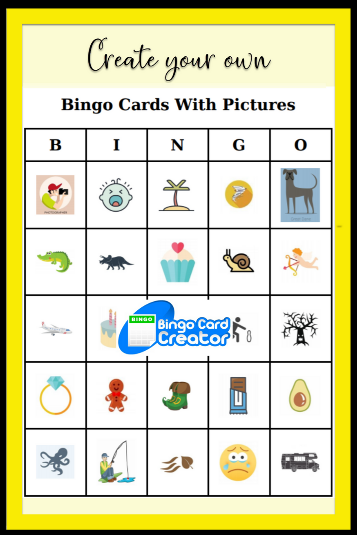 Create Your Own Bingo Cards Bingo Card Creator Free 