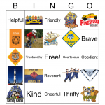 Cub Scout Bingo Card