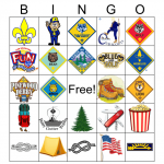 Cub Scout Bingo Card