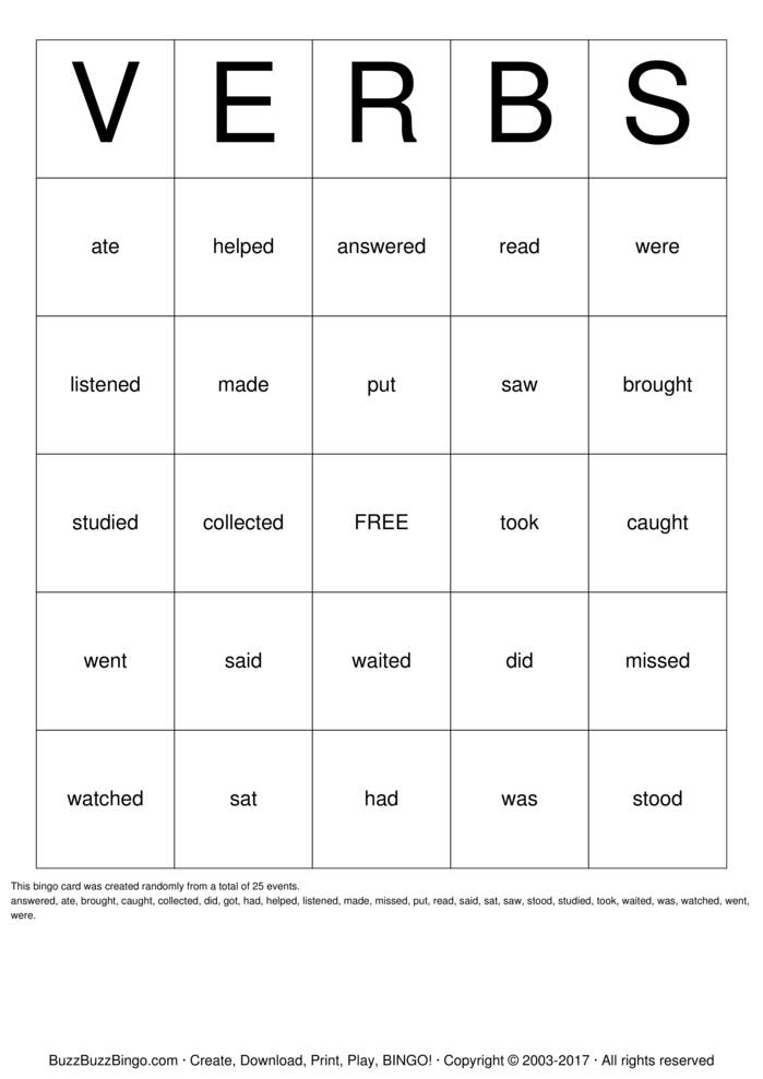 Custom Bingo Cards To Download Print And Customize 