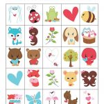 Cute Printable And Free Valentine s Day Bingo Cards For