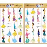 Disney Princess Bingo Cards Free Printable Printable