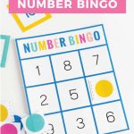 Download This Free Number Bingo Set Help Children Learn