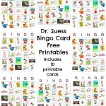 Dr Seuss Printable Bingo Calling Cards Printable Bingo Cards