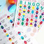 Easter Egg Bingo Printable Easter Game For Kids Sunny