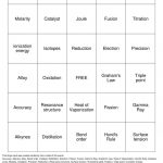 Element Bingo Cards To Download Print And Customize