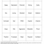 Emotions Bingo Cards To Download Print And Customize