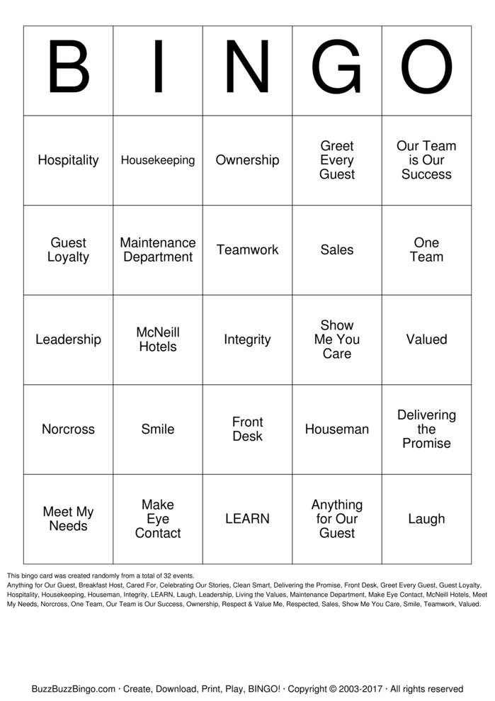 Employee Appreciation Bingo Cards To Download Print And 
