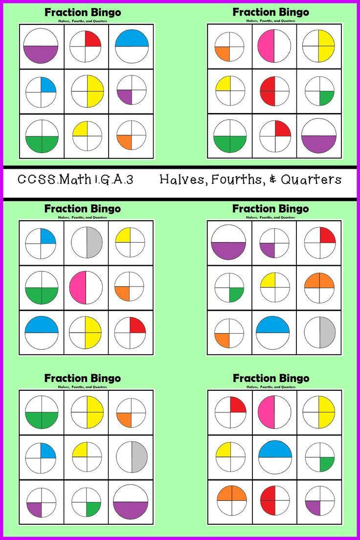 Equivalent Fractions Bingo Cards Printable Printable 