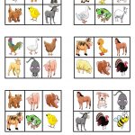 Farm Bingo Cards Printable Printable Bingo Cards