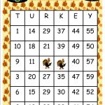 Fleur De Lemoine TURKEY BINGO