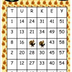 Fleur De Lemoine TURKEY BINGO