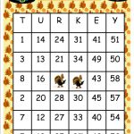 Fleur De Lemoine TURKEY BINGO