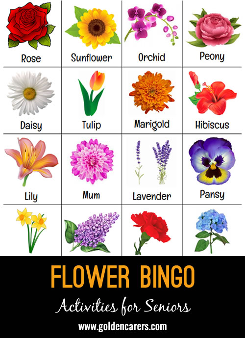 Flower Bingo