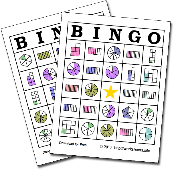 Fractions Bingo