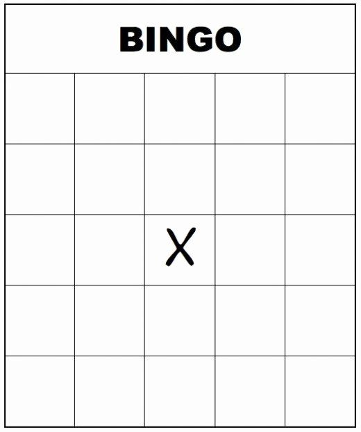 Free Bingo Card Template Luxury Free Printable Bingo Cards 
