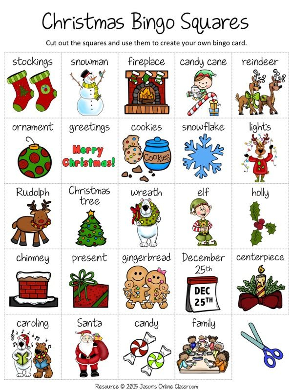 Free Christmas Bingo Christmas Bingo Cards Christmas 