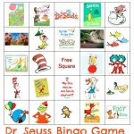 Free Dr Seuss Bingo Printable Includes 10 Game Boards
