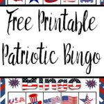 Free Printable 4th Of July Patriotic Bingo