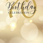 FREE Printable 70th Birthday Invitation Templates 70th