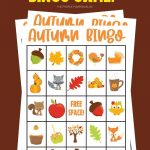 Free Printable Autumn Bingo Cards