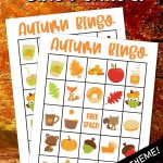Free Printable Autumn Bingo Cards