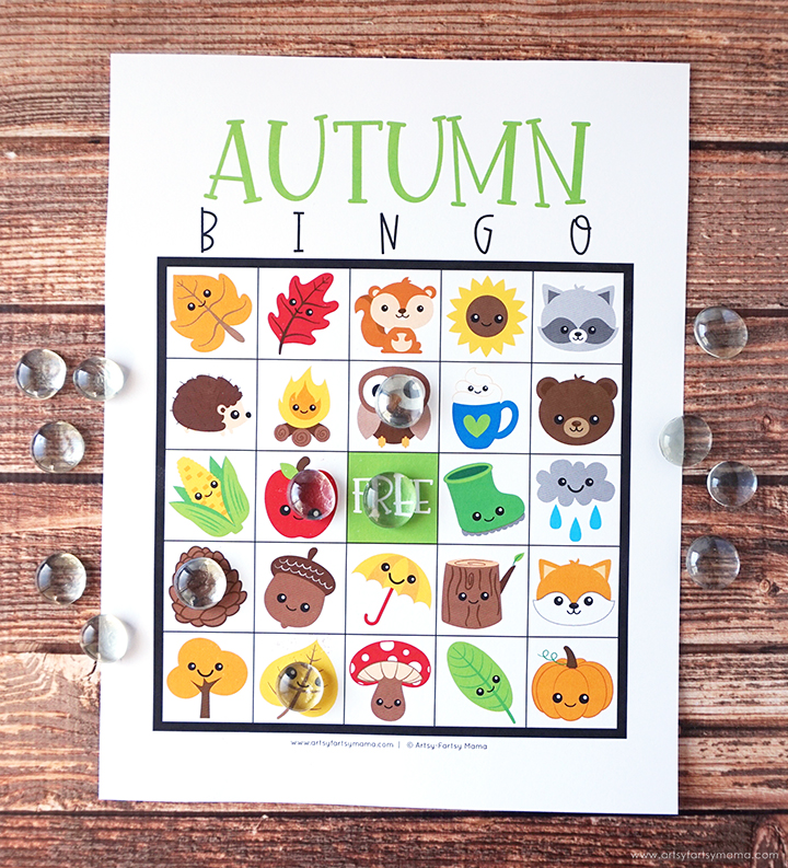 Free Printable Autumn Bingo Free Bingo Cards Autumn 