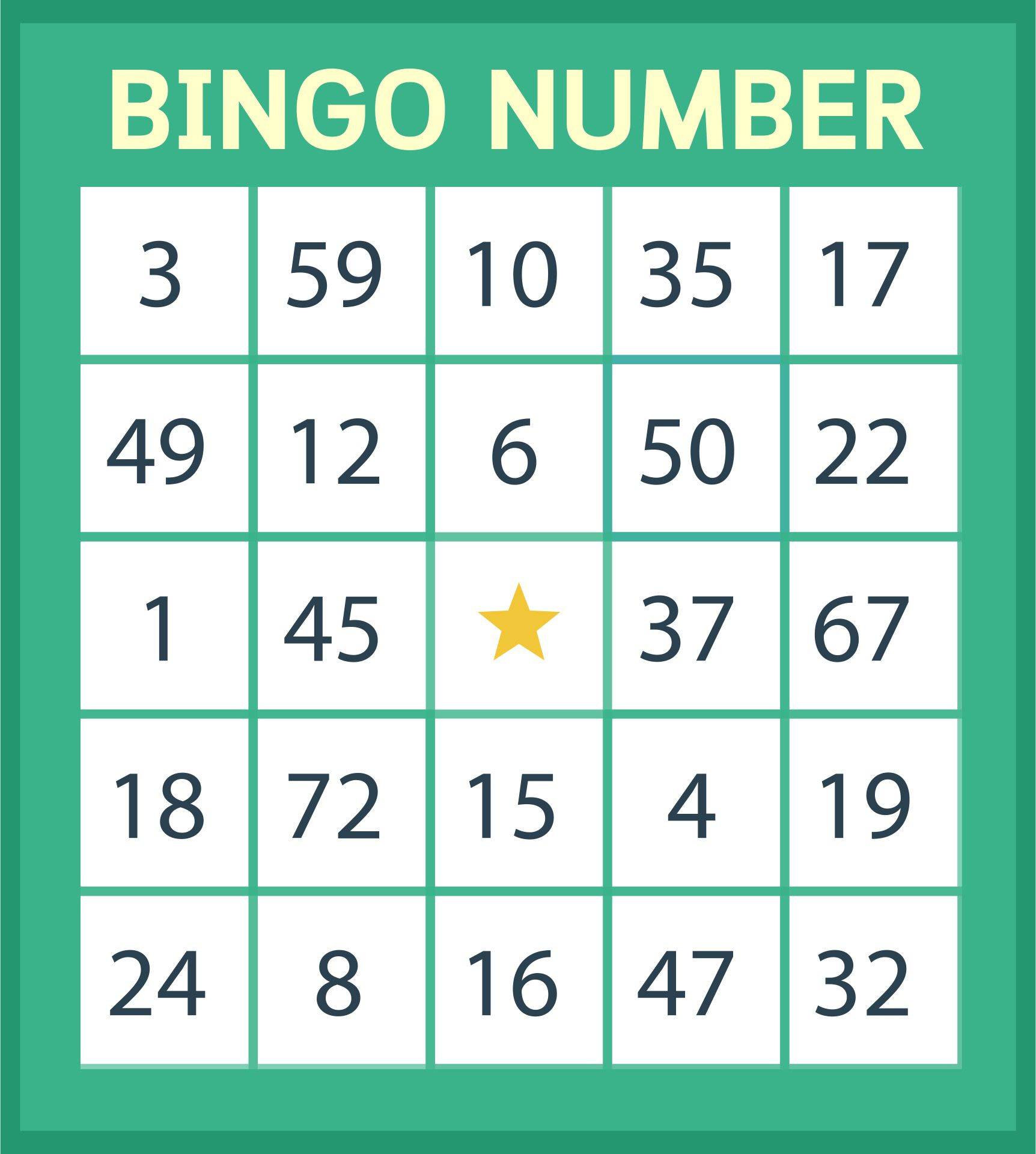 Free Printable Bingo Cards 1 50 Bingo Card Generator 