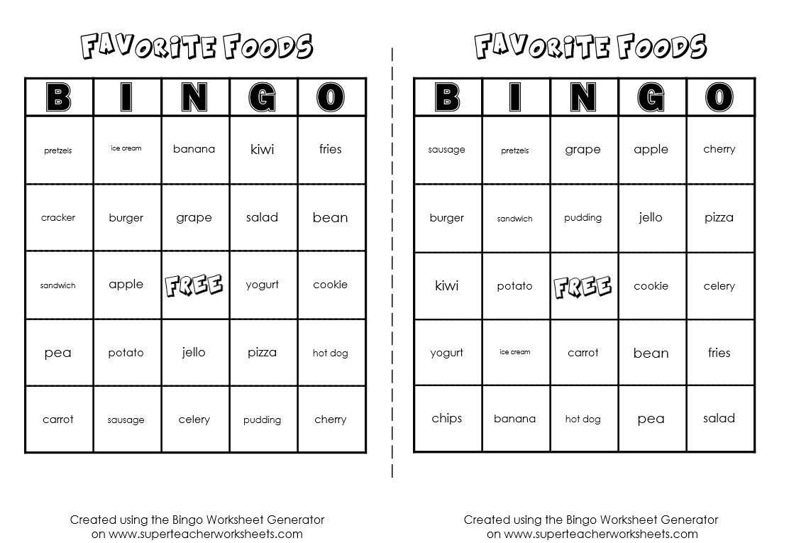 Free Printable Bingo Cards For Teachers Free Printable