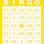 Free Printable Bingo Cards Random Numbers Free Printable