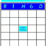 Free Printable Blank Bingo Cards Bingo Card Template
