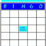 Free Printable Blank Bingo Cards Bingo Card Template